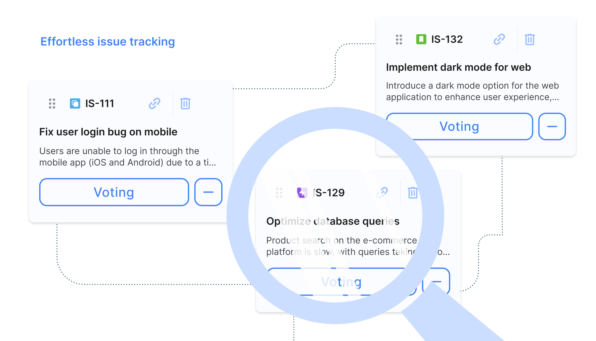 Effortless Issue Tracking